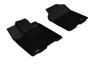 Acura RDX Floor Mat Set - Front - 3D MAXpider - KAGU - Black - `13-`18